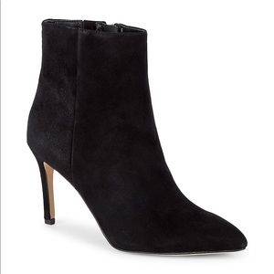 Black Suede Booties